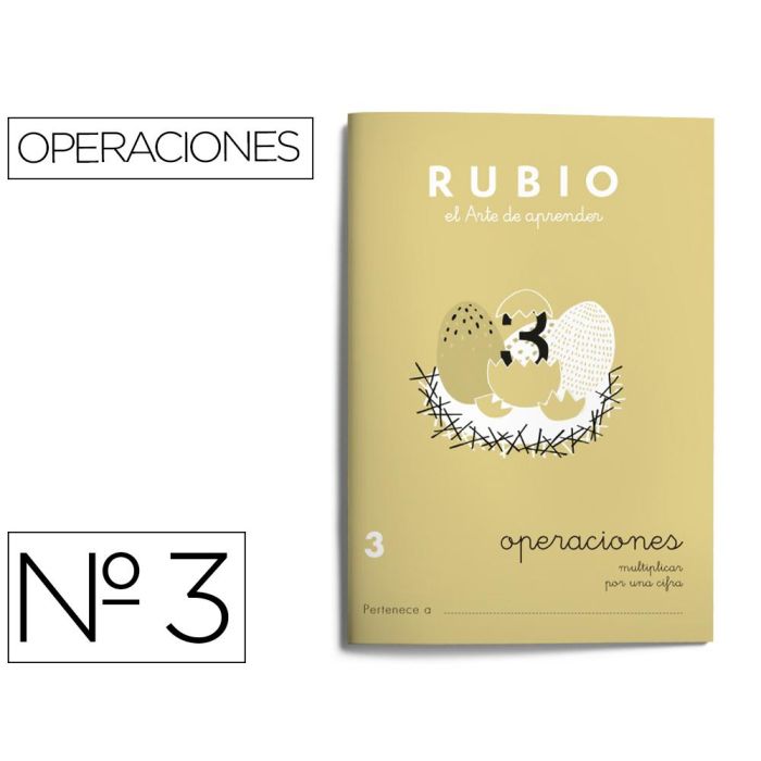 Cuaderno Rubio Problemas Nº 3 10 unidades