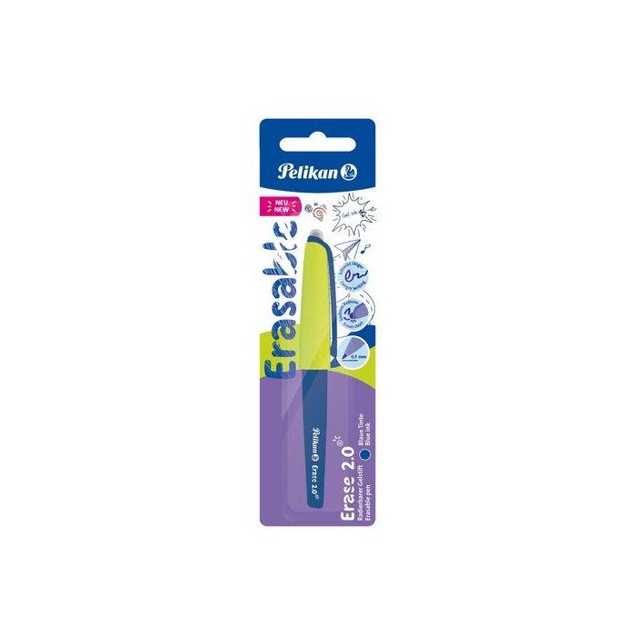 Boligrafo Pelikan Erase 2.0 Azul Blister De 1 (9584913)