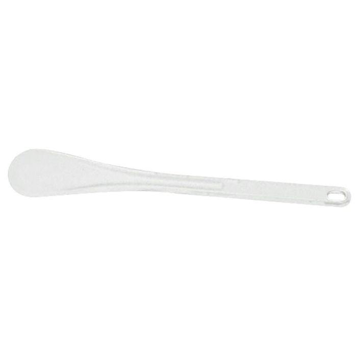 Matfer Espátula de Cocina Exoglass 45 cm, Plástico Termoestable Reforzado Blanco, Uso Profesional, Resistente hasta 250°C, Apta Lavavajillas
