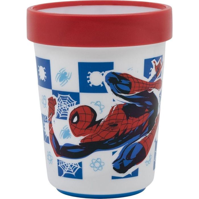 Vaso Premium Bicolor Antideslizante 260 mL Spiderman CZ11303 3 Vaso Premium Bicolor Antideslizante 260 mL Spiderman CZ11303 3