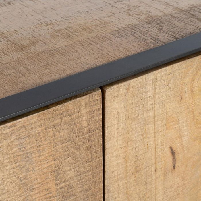 Aparador Natural Madera de Mango Salón 150 X 44 X 80 cm