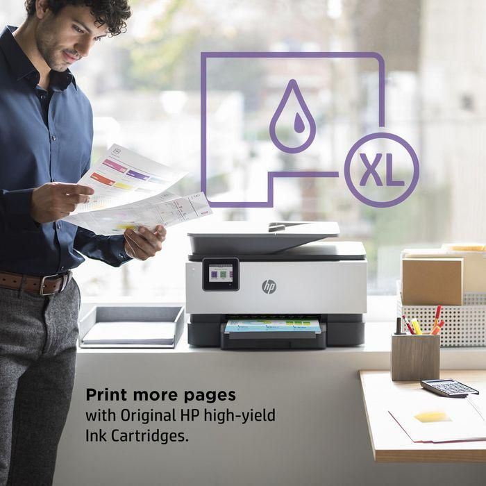 HP OfficeJet Pro 9010e All-in-One Printer, Print, 4800 x 1200 DPI, Copy, 600 x 600 DPI, Scan, 1200 x 1200 DPI, Fax, A4, Display, 2.7, Touch, 512MB 7