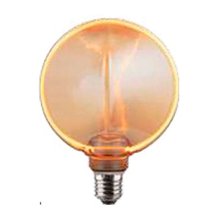 Fbright Bombilla LED G130 Decorativa Halo Exterior E27, 4W 220lm 1800K Luz Cálida, Ø130x171mm