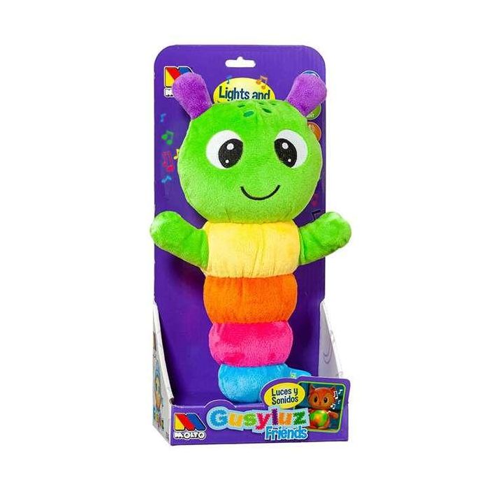 Wormy peluche luces y sonidos 33 cm