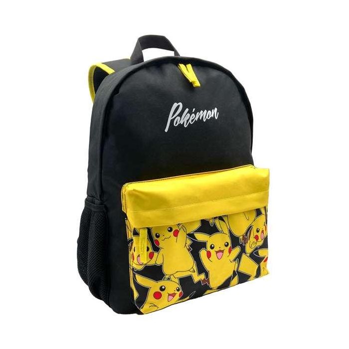 Mochila americano pokemon pikachu adaptable a carro 42x31x13,5 cm - modelos surtidos 1