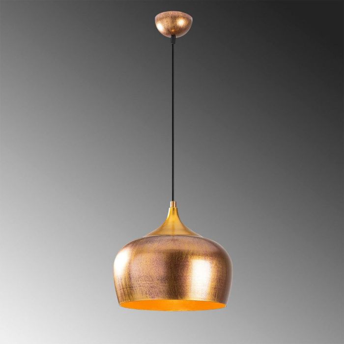 Lámpara Colgante Berceste Oro 1 x E27 Sin Bombilla OPV-521SHN3169 3 Lámpara Colgante Berceste Oro 1 x E27 Sin Bombilla OPV-521SHN3169 3