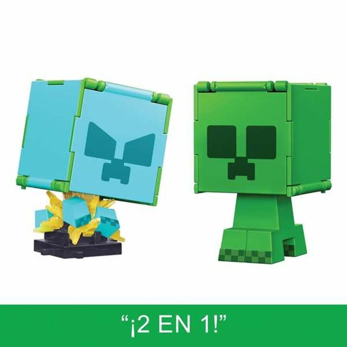 Figura intercambiable 2 en 1 minecraft 9,5 cm - modelos surtidos 7 Figura intercambiable 2 en 1 minecraft 9,5 cm - modelos surtidos 7