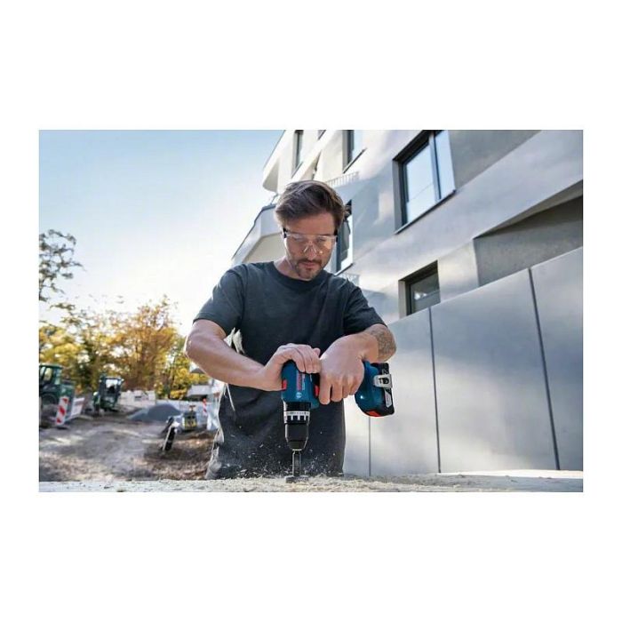 Bosch GSB 18V-45 Professional Atornillador de Impacto a Batería 18V Sin Escobillas, con 45Nm Par Máximo y Luz LED, Incluye Batería 2Ah - 0 601 9K3 302 3