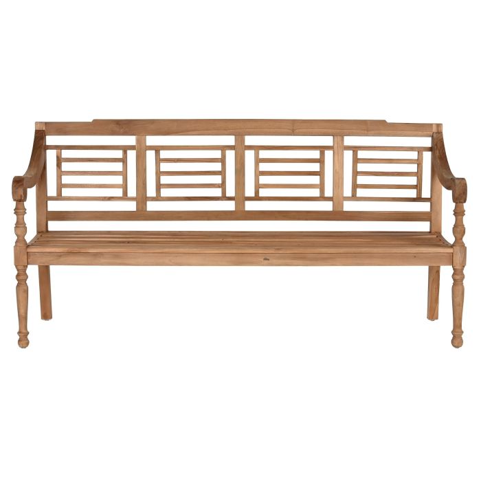 Banco Item Home DKD Home Decor Natural 65 x 101 x 200 cm 1 Banco Item Home DKD Home Decor Natural 65 x 101 x 200 cm 1