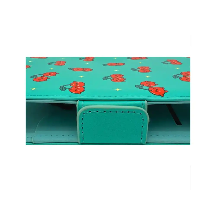 Wondee Funda Universal para Tablet 10.2'' con Diseño de Cerezas, Antideslizante y Giratoria 360° 5