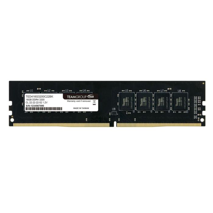 Teamgroup Memoria RAM DDR4 16GB 3200MHz DIMM 288-pin para PC y Servidores 7 Teamgroup Memoria RAM DDR4 16GB 3200MHz DIMM 288-pin para PC y Servidores 7