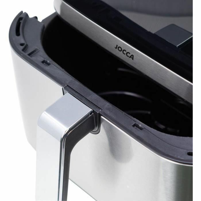 Jocca 2193 Freidora sin Aceite de Gran Capacidad 8 Litros, Potencia 1800W, Acero Inoxidable. Medidas: 30.3x38.3x35.1 cm 2