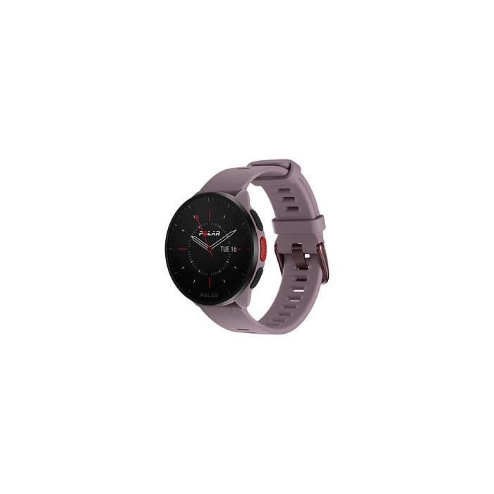 Polar Pacer GPS - Reloj Deportivo Unisex con Monitor de Frecuencia Cardíaca, Pantalla MIP 1.2" Always-On, Resistente al Agua 50m, Banda S/L Color Púrpura