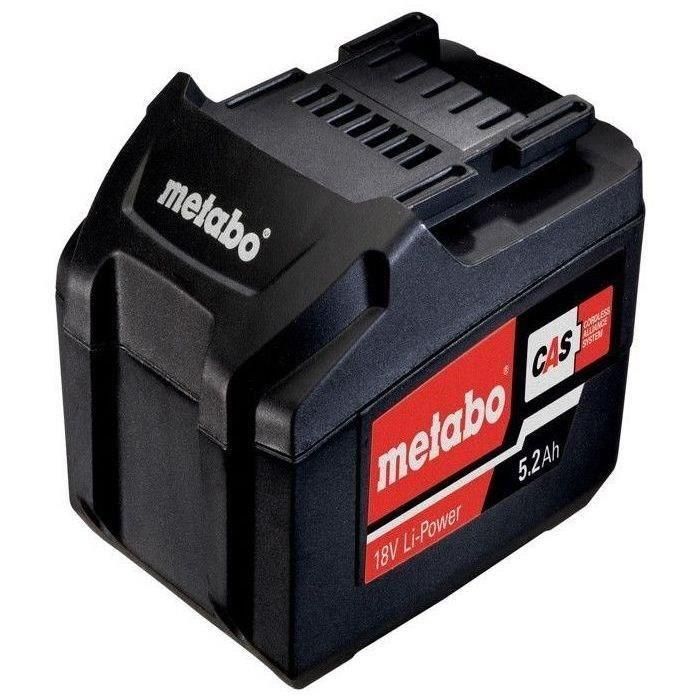 Paquete de energía METABO - 2 x 5.2 Ah + cargador ASC 30-36 1