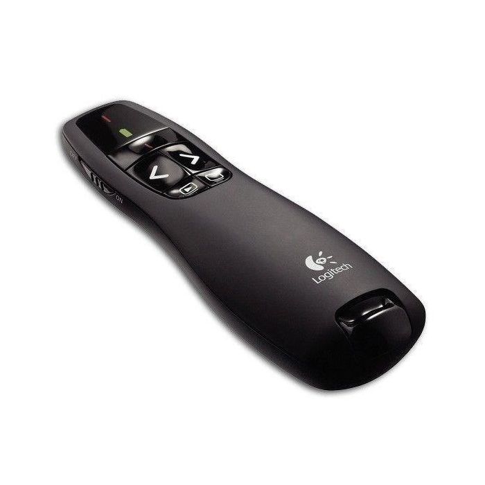 LOGITECH Mando inalambrico r400 profesional presenter wireless puntero laser 15 m 2.4 ghz 2 LOGITECH Mando inalambrico r400 profesional presenter wireless puntero laser 15 m 2.4 ghz 2