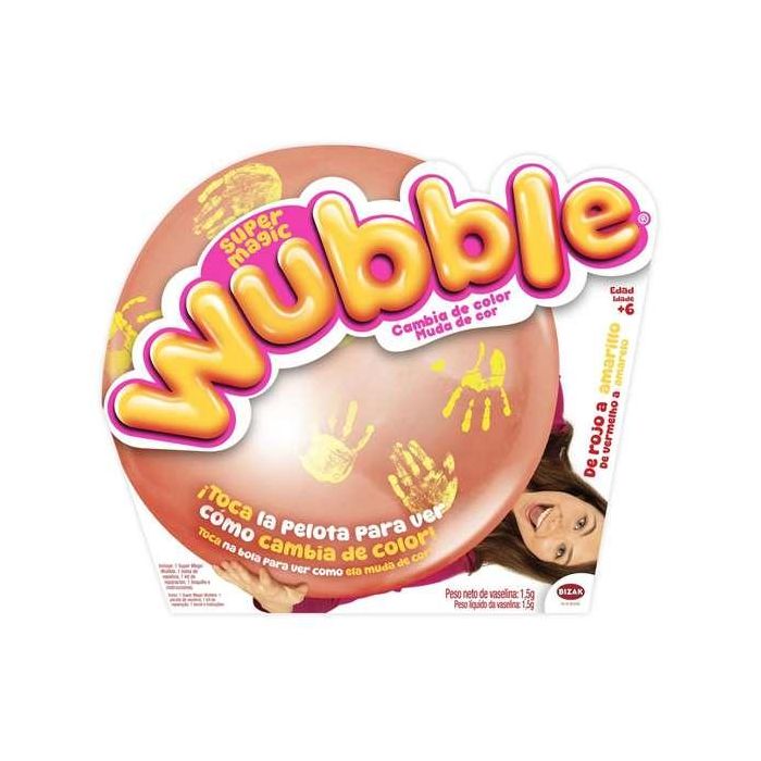 Bizak Burbuja Super Magic Wubble Cambia de Color 60-75 cm Modelos Surtidos 3