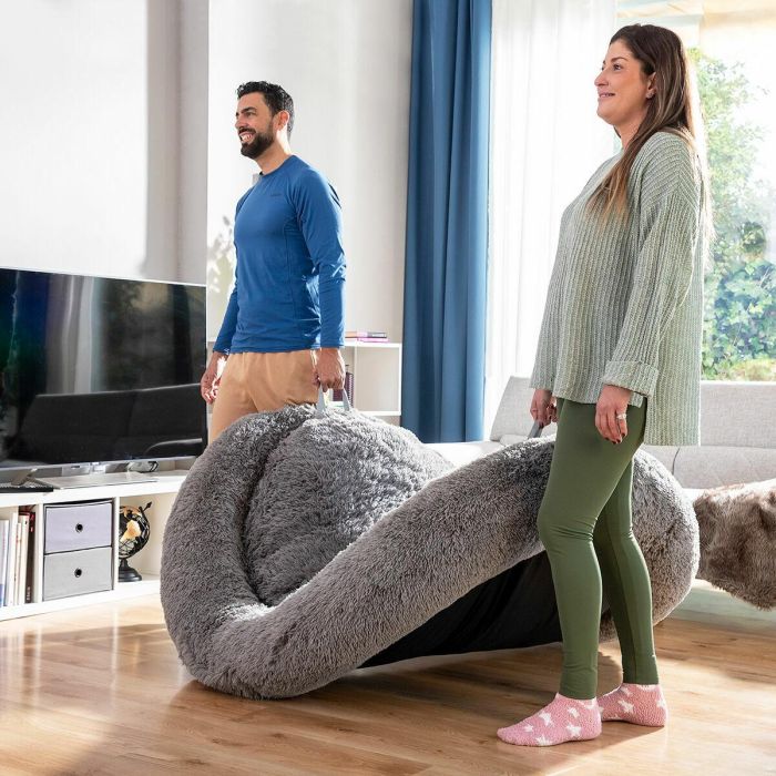 InnovaGood® Cama para perro Cloft, cama perro grande, tejido de poliéster, cama perros medianos antiestrés, Máxima relajación y 12 InnovaGood® Cama para perro Cloft, cama perro grande, tejido de poliéster, cama perros medianos antiestrés, Máxima relajación y 12