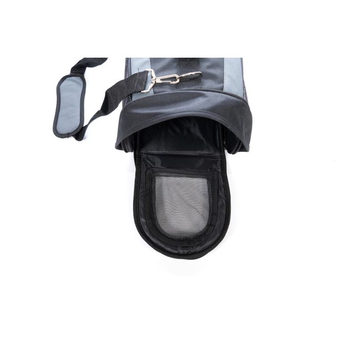 Gloria Bolso Plegable Gloss Negro M para Perros Pequeños Medianos, Ligero, Resistente, 46x26x27cm, Poliéster, hasta 5kg 5 Gloria Bolso Plegable Gloss Negro M para Perros Pequeños Medianos, Ligero, Resistente, 46x26x27cm, Poliéster, hasta 5kg 5