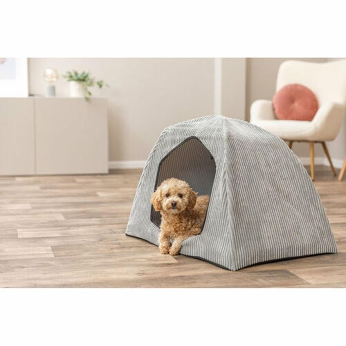 Cama para Perro Trixie Jonna Gris claro Cueva 17 Cama para Perro Trixie Jonna Gris claro Cueva 17