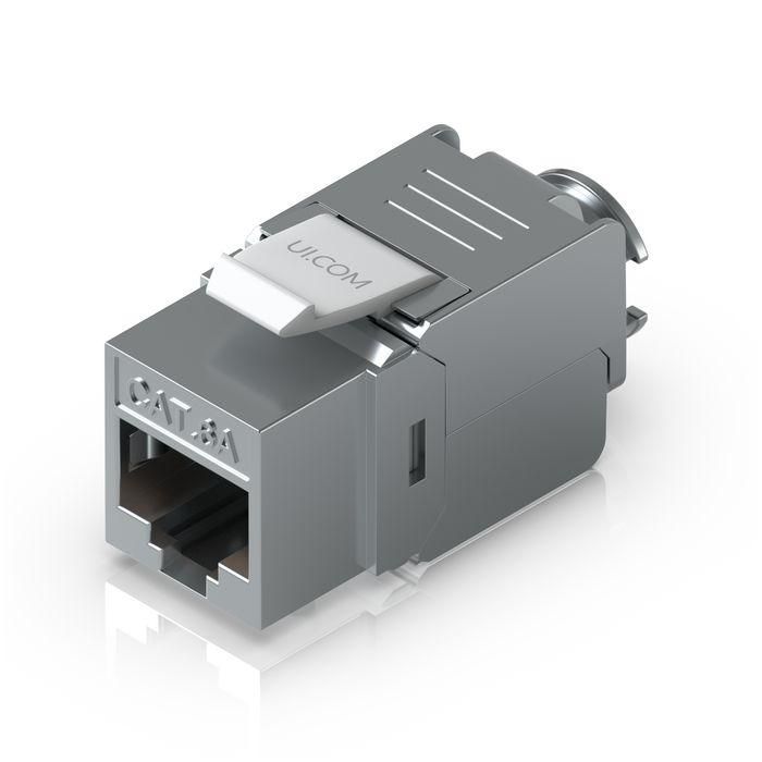 Ubiquiti Keystone Jack Cat6A - Conector Ethernet sin Herramientas, Pack de 12 0 Ubiquiti Keystone Jack Cat6A - Conector Ethernet sin Herramientas, Pack de 12 0