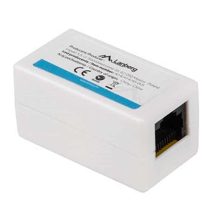 Adaptador Cat6 Lanberg Utp Rj45 Hembra Adaptador Cat6 Lanberg Utp Rj45 Hembra