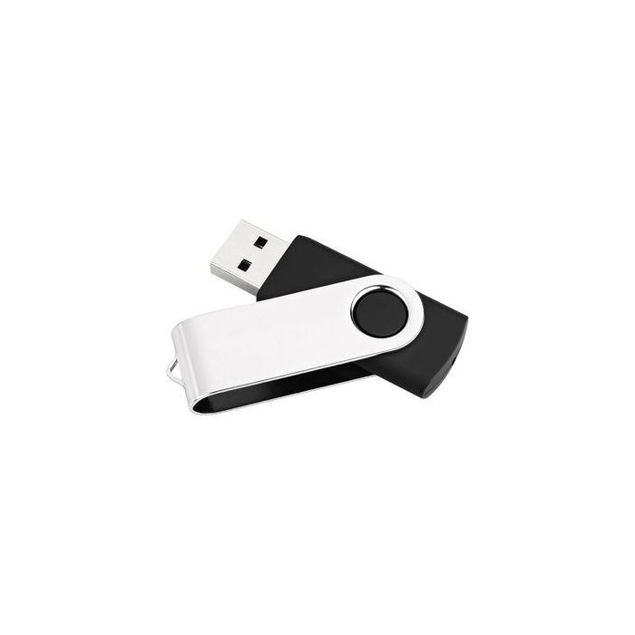 MediaRange MR910NTRL USB Stick Flash Drive 16GB Negro Plata