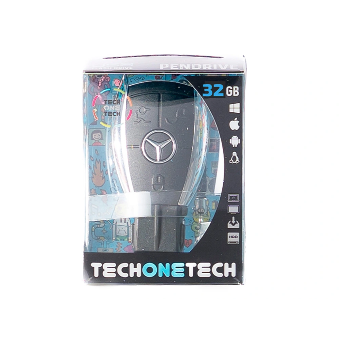Memoria Usb 32Gb Tech-One-Tech Llave Mercedes 2.0 (Incluye Canon Lpi De 0.24 ) 2