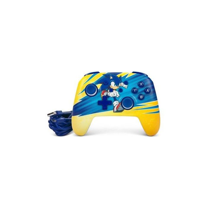 Power A NSGP0202-01 Mando con Cable Mejorado para Nintendo Switch, Sonic Impulso, 2 Botones Asignables, Cable USB-C 3m 2 Power A NSGP0202-01 Mando con Cable Mejorado para Nintendo Switch, Sonic Impulso, 2 Botones Asignables, Cable USB-C 3m 2