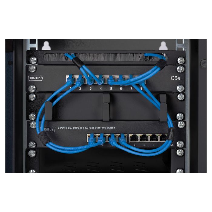 Digitus Carcasa Mural 9U 254 mm (10") 312x300 mm Negro