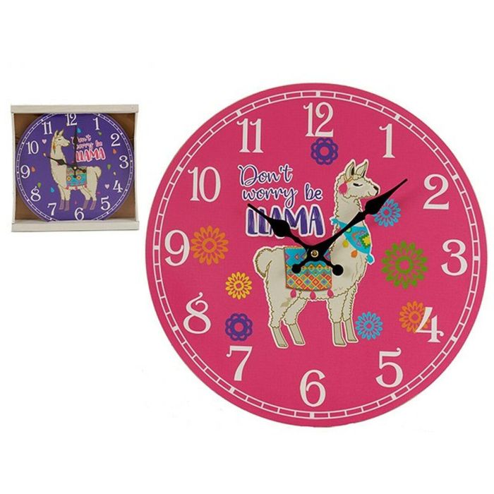 Reloj de Pared Gift Decor Llama 0 Reloj de Pared Gift Decor Llama 0