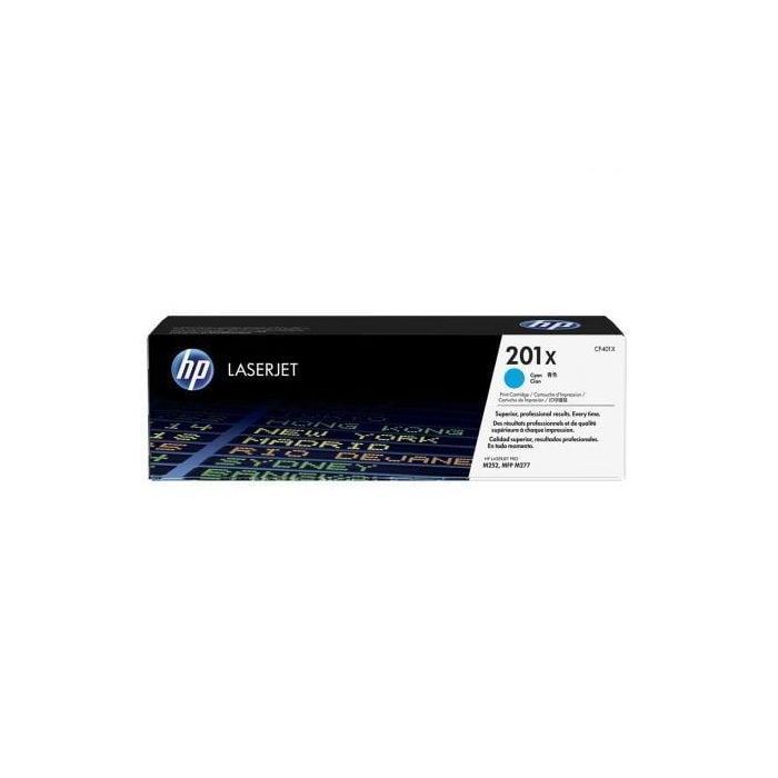 HP Laserjet Pro M252,M277 201X Toner Cian Alta 2.300 pag HP Laserjet Pro M252,M277 201X Toner Cian Alta 2.300 pag