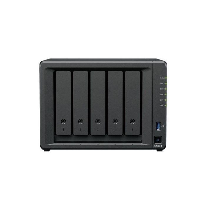 Almacenamiento en Red NAS Synology DS1525+ Negro AMD Ryzen V1500B 0 Almacenamiento en Red NAS Synology DS1525+ Negro AMD Ryzen V1500B 0