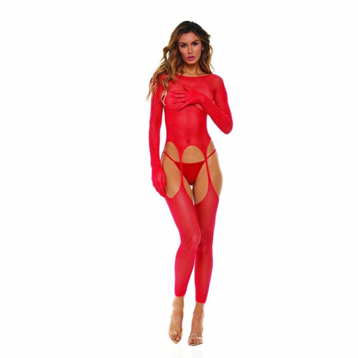 Malla de cuerpo René Rofé Rojo (Talla única) Malla de cuerpo René Rofé Rojo (Talla única)