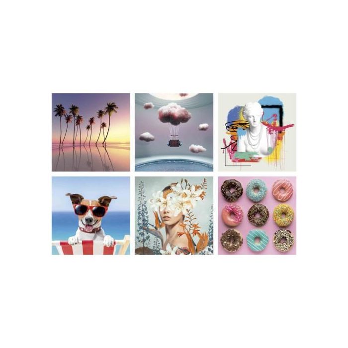 Educa Borrás 20125 Puzzle Cubo 3D Animales, 216 Piezas