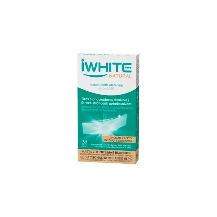 Iwhite Tiras Blanqueadoras Disolubles 28 Tiras