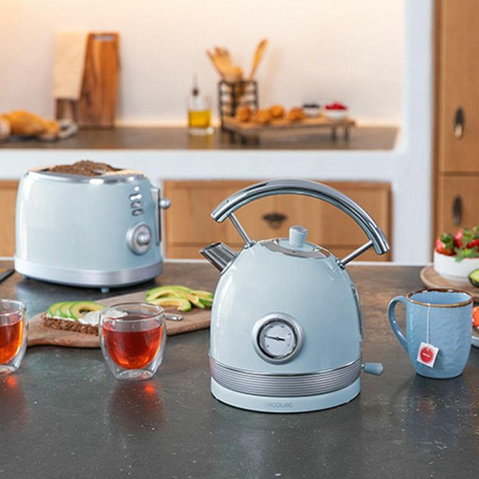 Hervidor Cecotec Thermosense 420 Vintage Light Blue 1,8 L 2200 W Azul Blue Acero Inoxidable 1