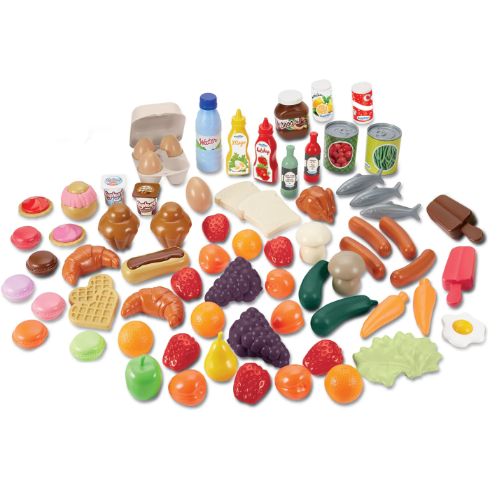 Set de comida - ECOIFFIER - 75 accesorios - A partir de 18 meses 1 Set de comida - ECOIFFIER - 75 accesorios - A partir de 18 meses 1