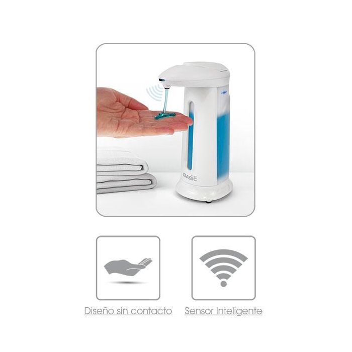 Basic Home Dispensador de Jabón Eléctrico 350 ml (6 Unidades) 4