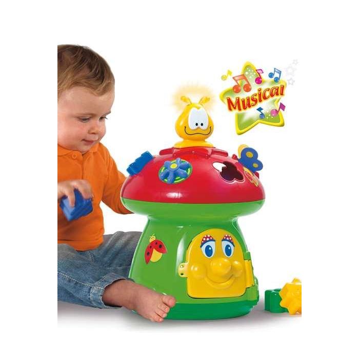 Molto Seta Jirafa de Actividades con Bloques, Música, Sonidos y Formas 40 cm 4