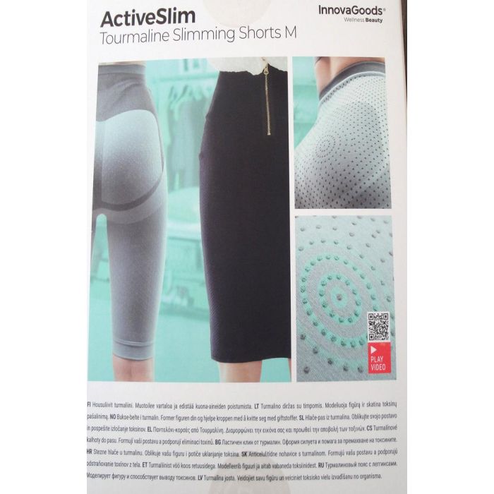 Faja Adelgazante con Turmalina ActiveSlim InnovaGoods M 4 Faja Adelgazante con Turmalina ActiveSlim InnovaGoods M 4