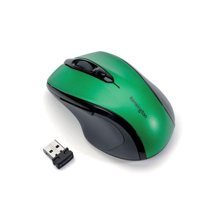 Raton Kensington Pro Fit Mediano Optico Inalambrico Verde