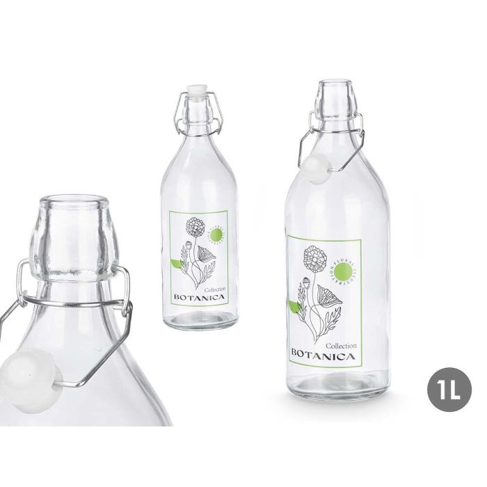 Botella Botanica 1L Vivalto 9X28CM (18 Unidades) Botella Botanica 1L Vivalto 9X28CM (18 Unidades)