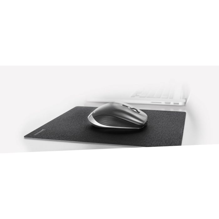 3Dconnexion CMPC CadMouse Pad Compact, Alfombrilla de Ratón, 250x250mm, Negro, Silicona, Antideslizante, Confortable 1
