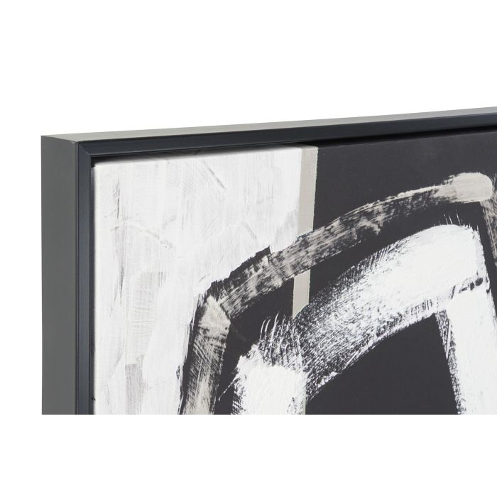 Cuadro Moderno DKD Home Decor Negro Blanco 4.5 x 122.5 x 83 cm (2 Unidades) 1 Cuadro Moderno DKD Home Decor Negro Blanco 4.5 x 122.5 x 83 cm (2 Unidades) 1