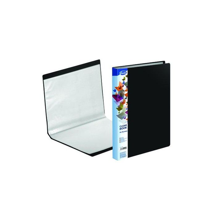 Carpeta Fundas (Tarifario) Forofis Pvc A4 40 F Negro