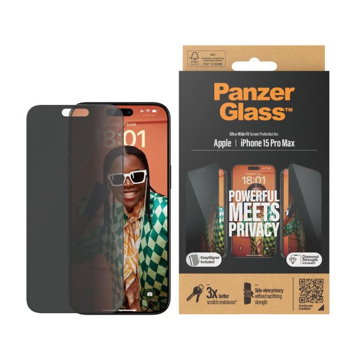 Protector de Pantalla para Móvil Panzer Glass P2812 Apple 2 Protector de Pantalla para Móvil Panzer Glass P2812 Apple 2