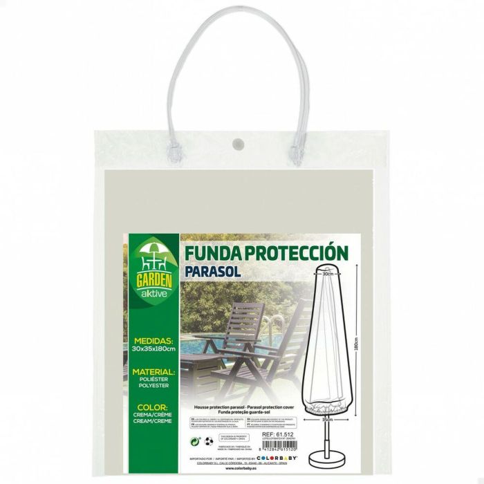 Funda para Sombrilla Aktive 35 x 190 x 1 cm (6 Unidades) 3