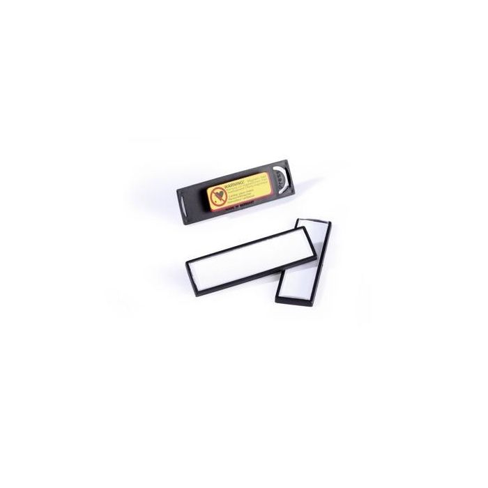 Durable Caja de 25 Portanombres Clip Card con Imán 17x67mm, Placa Identificativa, 8132-01 1 Durable Caja de 25 Portanombres Clip Card con Imán 17x67mm, Placa Identificativa, 8132-01 1