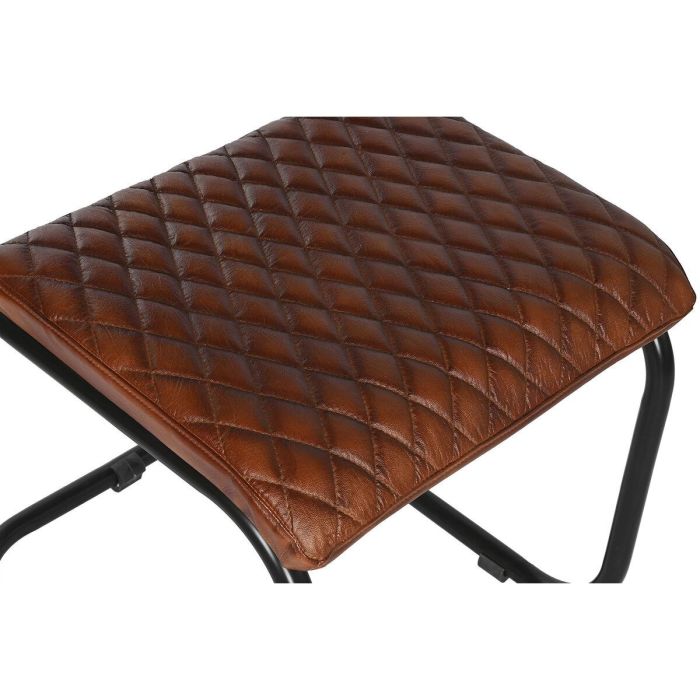 Silla Home ESPRIT Marrón Negro 47 x 50 x 88 cm 4 Silla Home ESPRIT Marrón Negro 47 x 50 x 88 cm 4