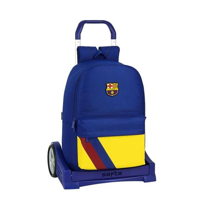 Mochila Escolar con Ruedas Evolution F.C. Barcelona